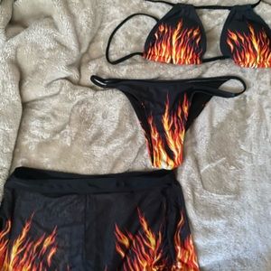 3 piece bathing suit